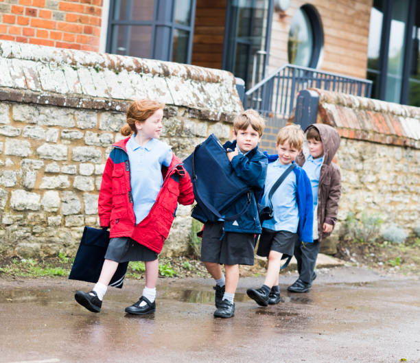 istock Education UK Primary School Home time 683672736