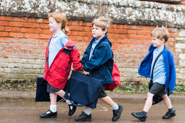 istock Education UK Primary School Home time 683673768