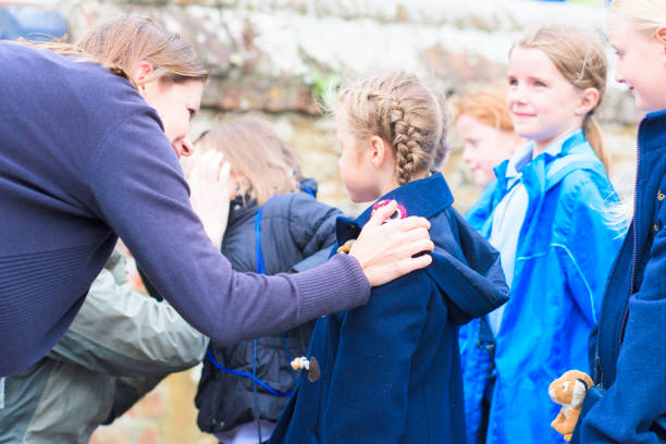 istock Education UK Primary School Home time 683674028
