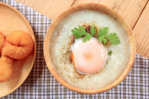 istock Pork rice porridge 683678712