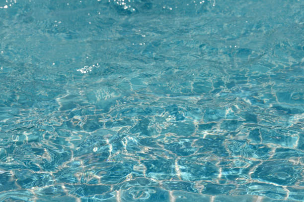 istock Close-up beautiful ripple water surface in pool for background 683684716