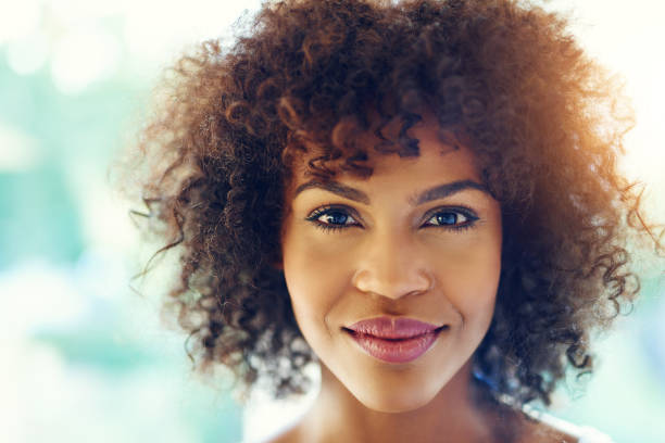 istock Pretty black girl smiling at camera 683690642