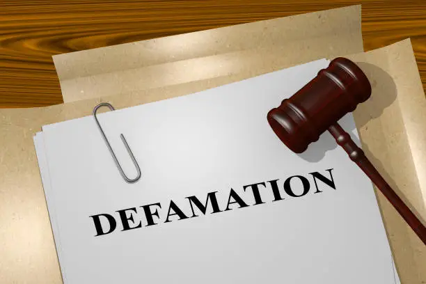 Photo of Defamation concept