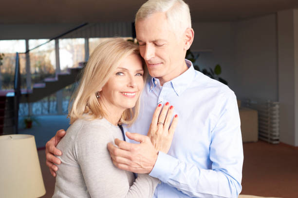 istock Lovely senior couple 683695126