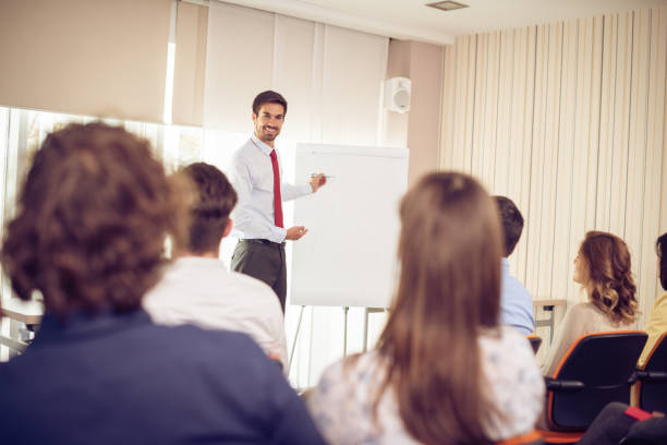 istock Seminar on new skills and practices 683705608
