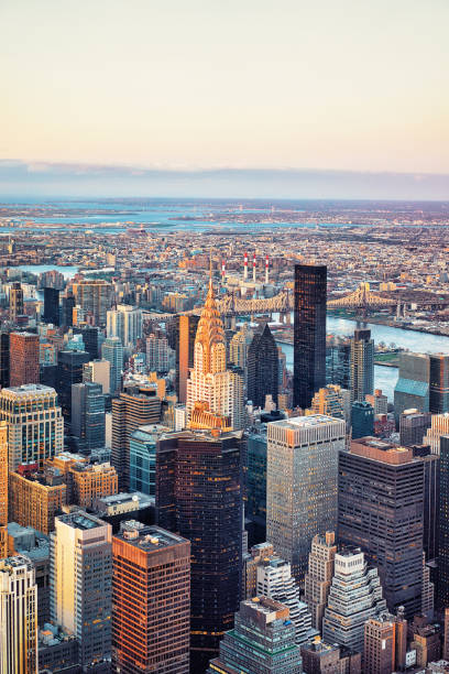 istock Aerial view on Midtown East NYC 683708844
