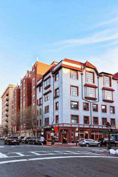 istock Clark Street at downtown Boston MA 683709148