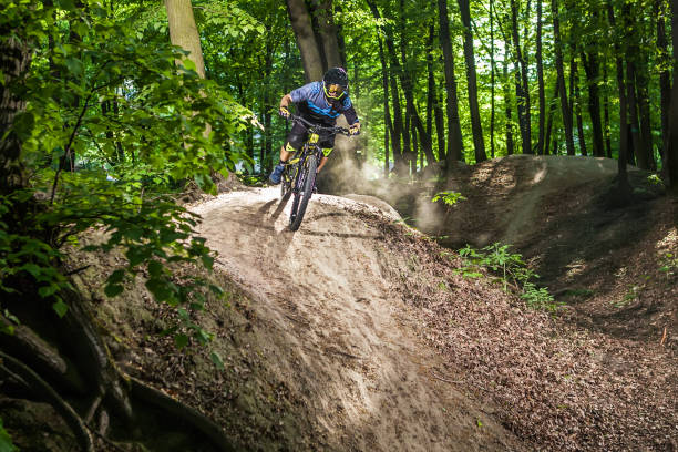 istock Mountain bike rider 683718338