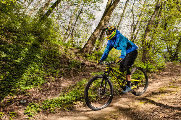Mountain bike rider