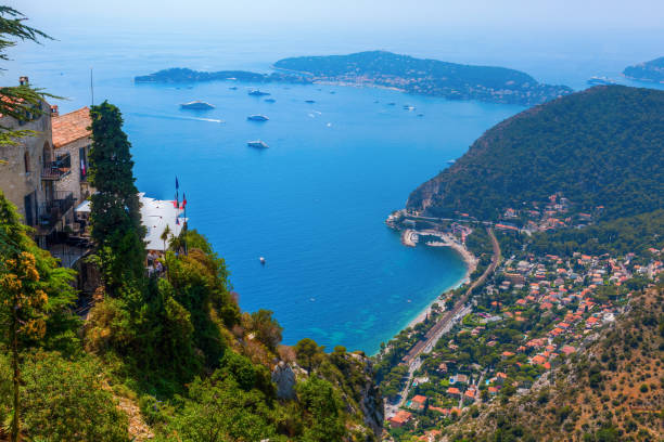 istock view from Eze, France, over the coast 683725622