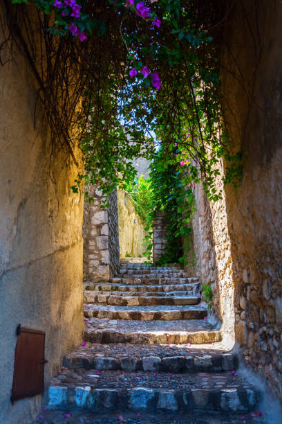 istock picturesque alley in Saint-Paul-de-Vence 683725646