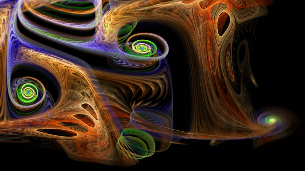 istock Colorful abstract fractal illustration 683733746