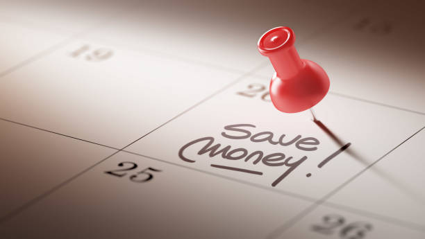 istock Calendar Concept with a red pin 683736682