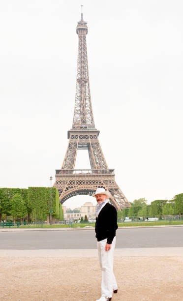 istock Cowboy in Paris at the Eiffel Tower 683736780