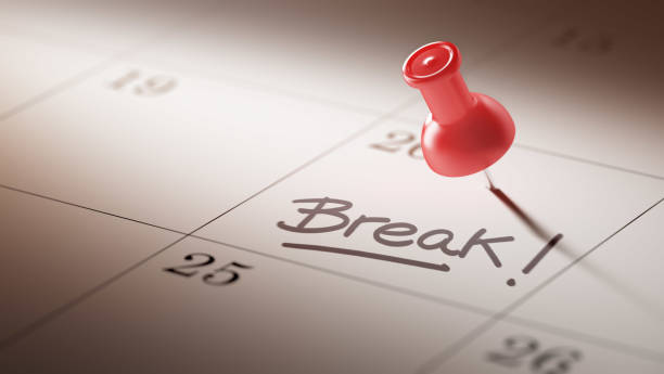 istock Calendar Concept with a red pin 683737050