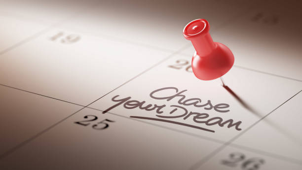 istock Calendar Concept with a red pin 683740714