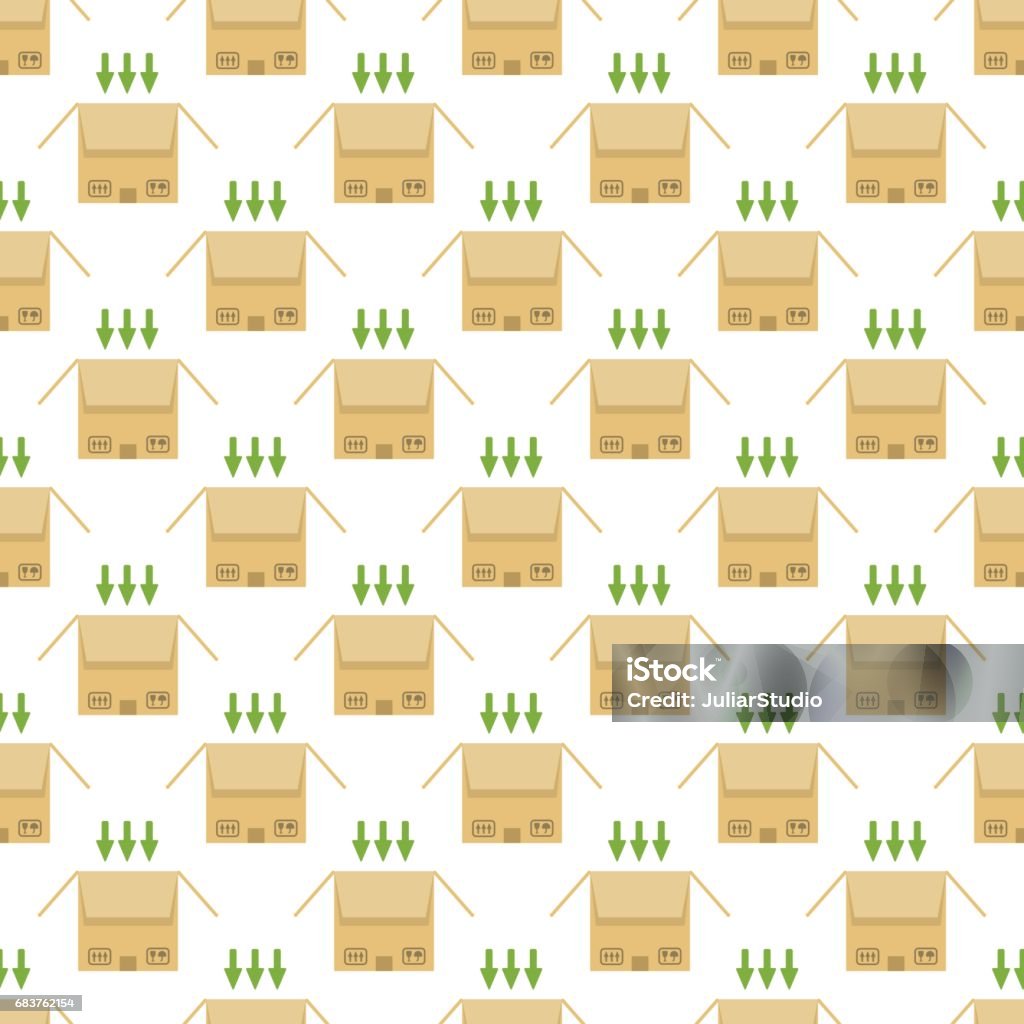 Box Pattern Seamless Stock Illustration - Download Image Now ...