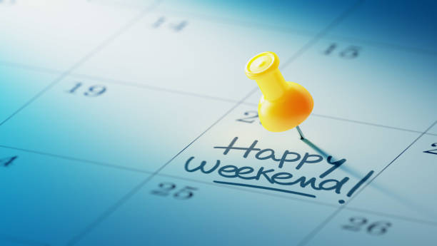 istock Calendar Concept with a yellow pin 683764560
