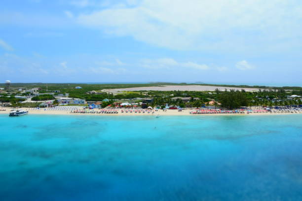 istock Caribbean Ocean view at Grand Turk 683770630