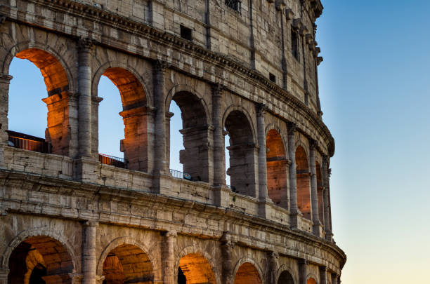 istock Colosseo roma coliseum colosseum rome exterior sunset 683774320