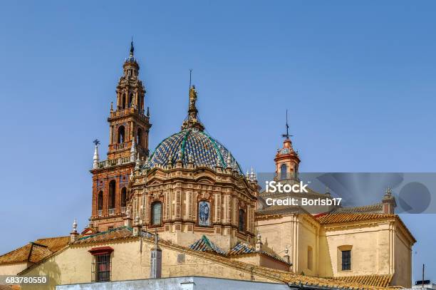 San Pedro Church Carmona Spain Stock Photo - Download Image Now - Carmona, Andalusia, Architectural Dome