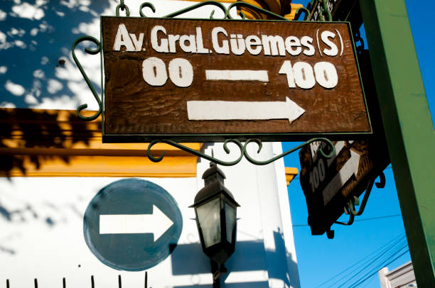 istock Street Sign - Cafayate - Argentina 683784212