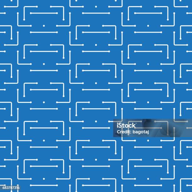 Network Connection Pattern Network Connections Pattern Stock Illustration - Download Image Now ...