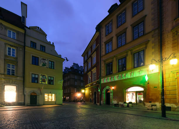 istock Architecture in the main square rynek in Warsaw 683796762