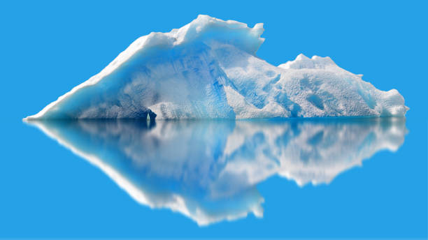 istock A large iceberg in the cold water. 683804522