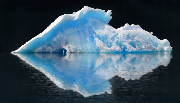 istock A large iceberg in the cold water. 683804670