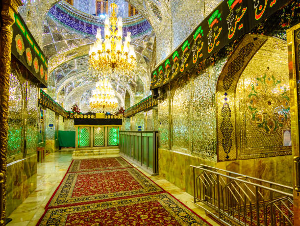 Inside view of Shah-e-Cheragh Shrine In Shiraz