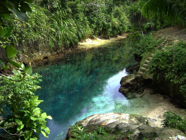 istock Enchanted River, Hinatuan, Surigao del Sur Philippines 683815188