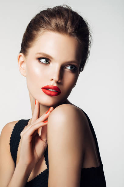 istock Studio shot of young beautiful woman 683815532