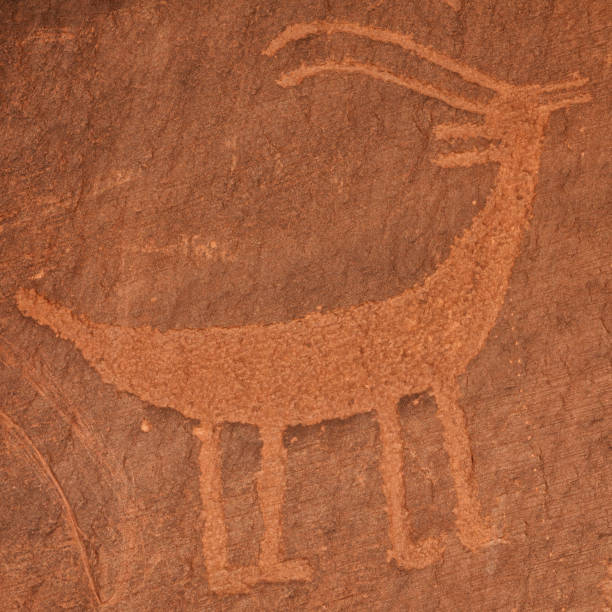 istock Petroglyph in Monument Valley, Arizona, USA 683818576