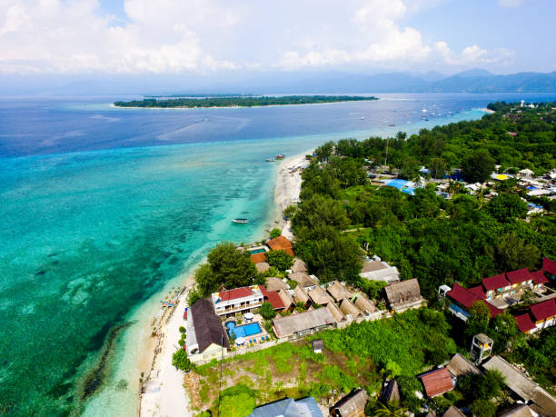 istock Aerial view from Labuan Bajo 683826966