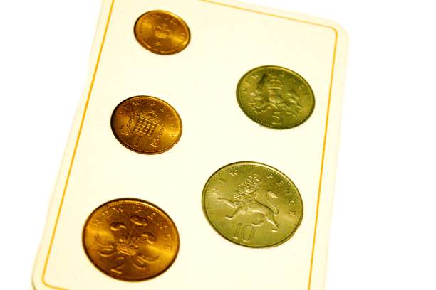 decimal coins 1971 pence british money