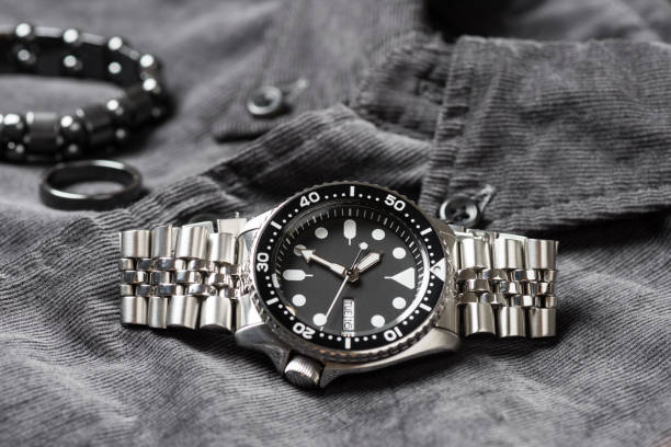 istock luxury stainless steel wristwatch 683834322