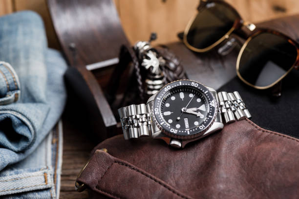 istock luxury stainless steel wristwatch 683840730