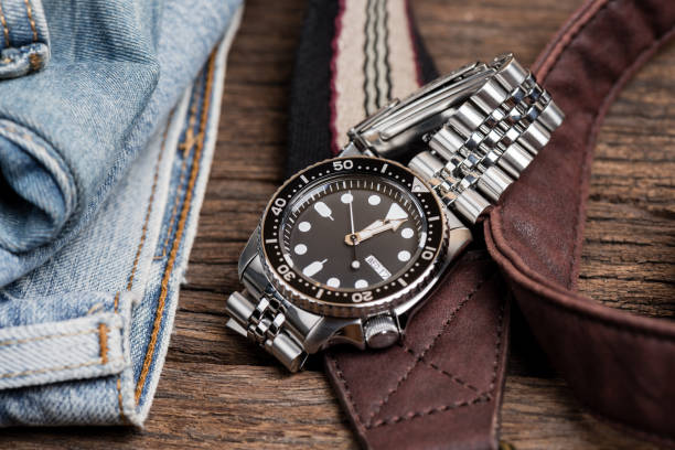 istock luxury stainless steel wristwatch 683840944