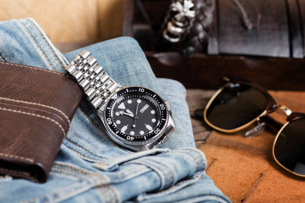 istock luxury stainless steel wristwatch 683841614