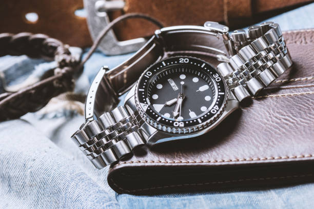 istock luxury stainless steel wristwatch 683844230