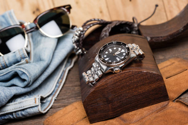 istock luxury stainless steel wristwatch 683844944