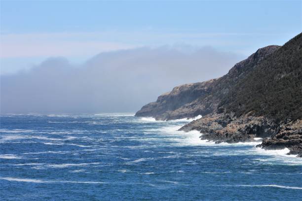 istock Waves breaking against a rugged coastline in Outer Cove, Logy Bay-Middle Cove-Outer Cove, Newfoundland and Labrador, Canada. 683848548