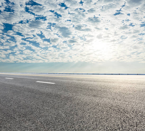 istock asphalt highway road under the blue sky 683852968