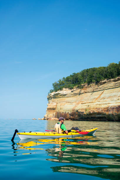 Pictured Rocks Kayacking 4k 60+ Pictured Rocks Kayaking Stock Photos, Pictures & Royalty-Free ...