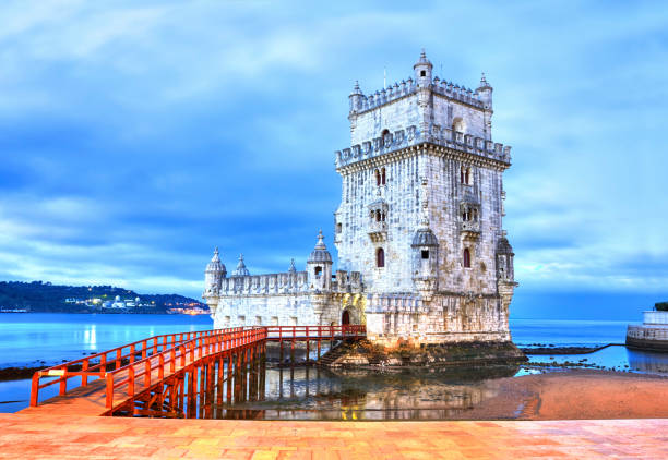 istock Belem Tower on the Tagus River, Lisbon, Portugal 683860380