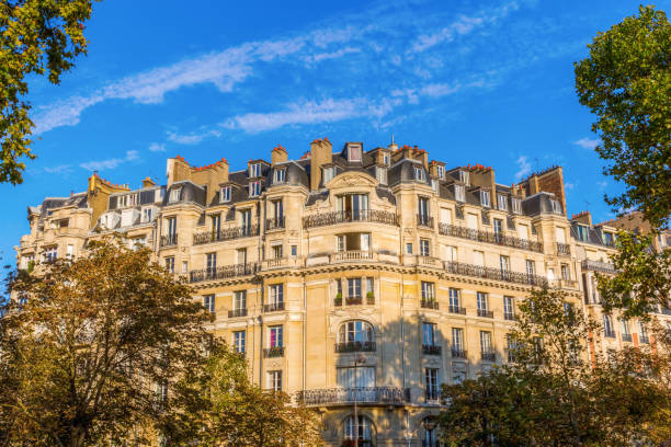 istock historical buildings in Paris 683863266