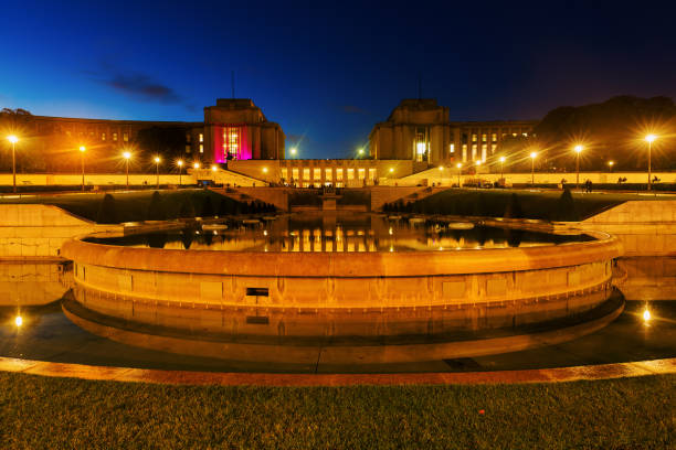 istock Trocadero in Paris at night 683863534