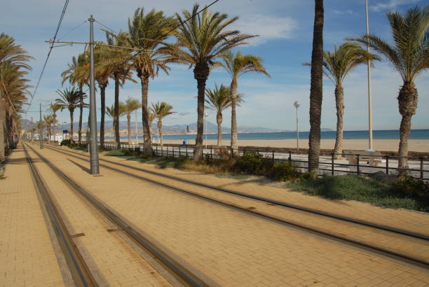 istock Railway tracks in Alicante - Spain 683866642