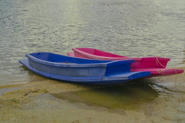 istock Small craft made of fiberglass 683879480